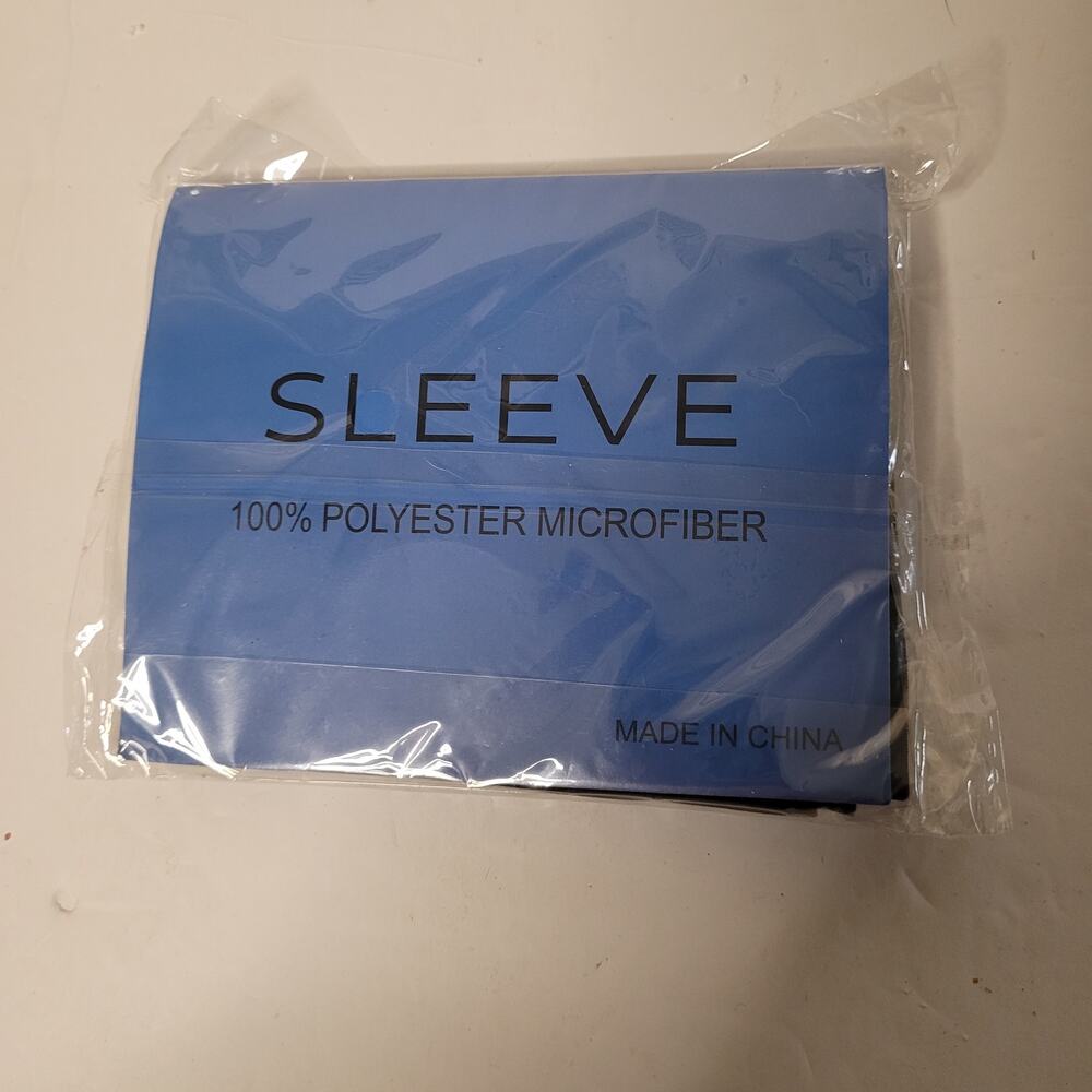 Soft 100% Polyester Microfiber Arm Sleeve - Unisex black